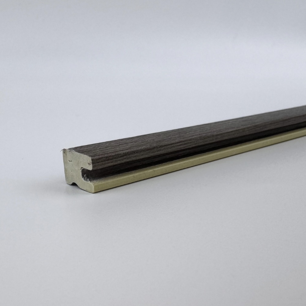 Бамбуковая панель Bonaparte рифленая Line Borneo brown 2800*9,8*7,8 (1шт) А