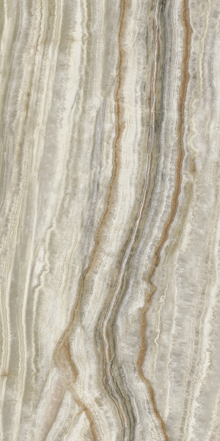 Керамический гранит Kerama Marazzi Ониче SG567222R зелёный светлый лаппатированный 60х119,5