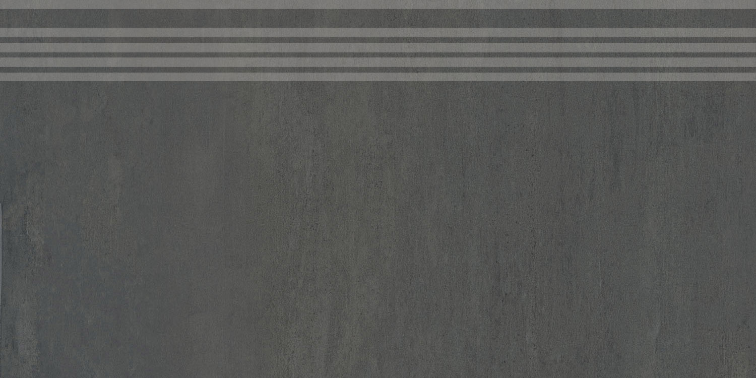 Керамическая ступень SG640520R\GR Гварди антрацит матовый обрезной 30х60