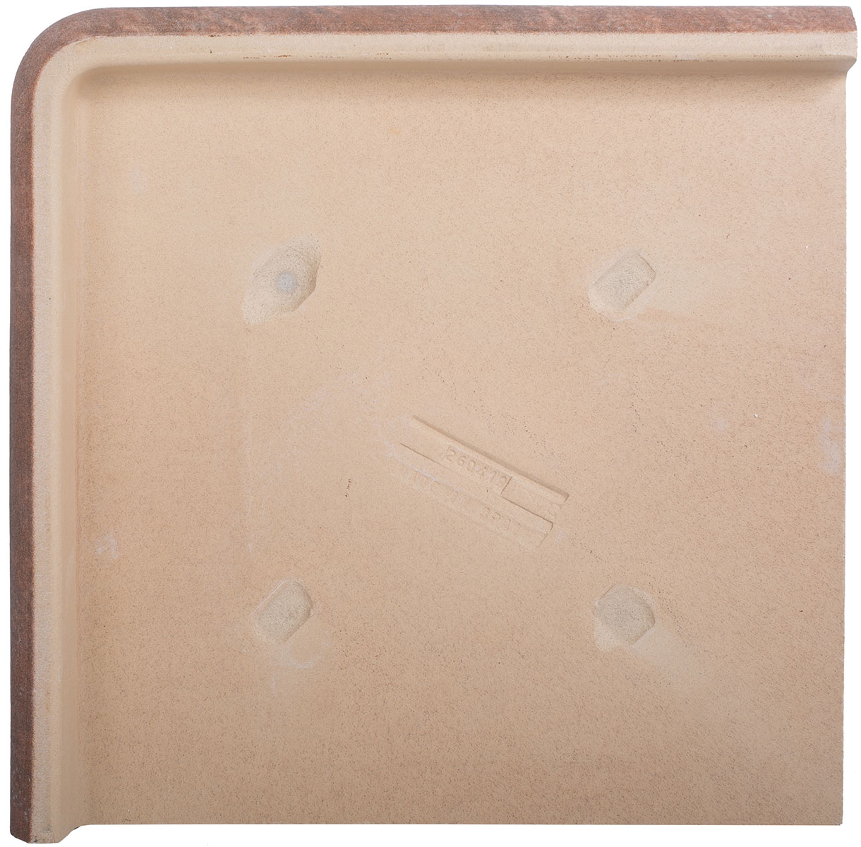 Угловая ступень EXAGRES Бостон CARTABON RED 33х33