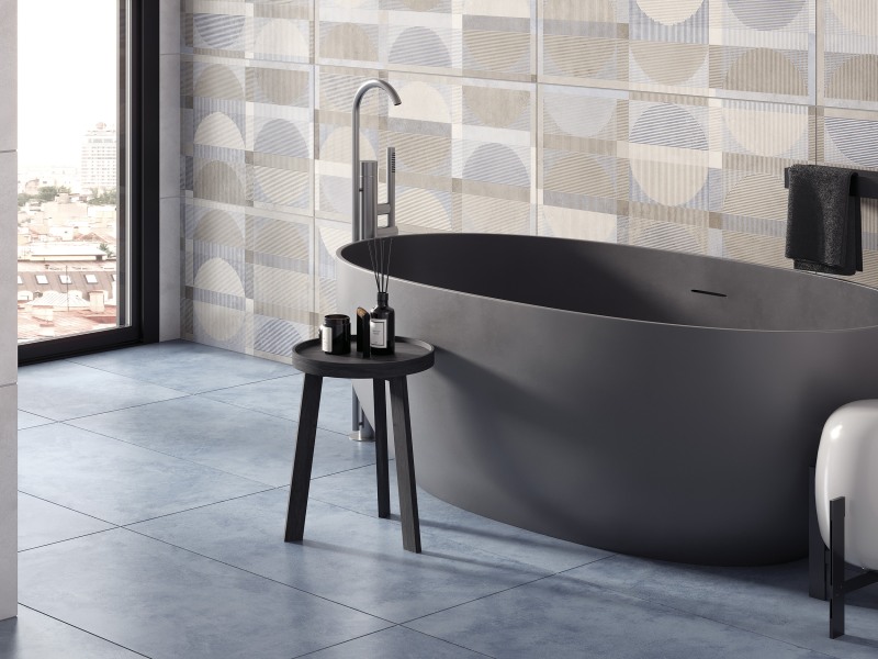 Керамический гранит Meissen Keramik Vision многоцветный 44.8x89.8