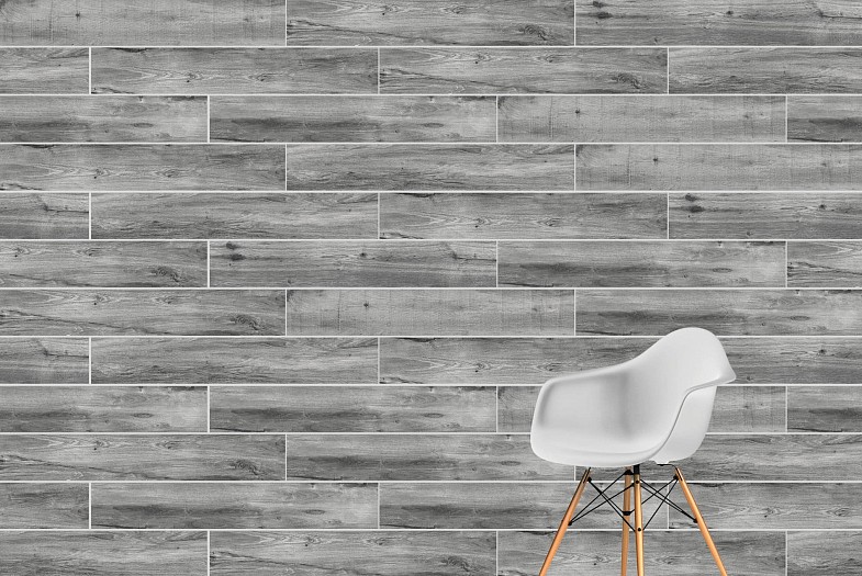 Керамический гранит Vitra Aspenwood Серый K945693R матовый 200х1200