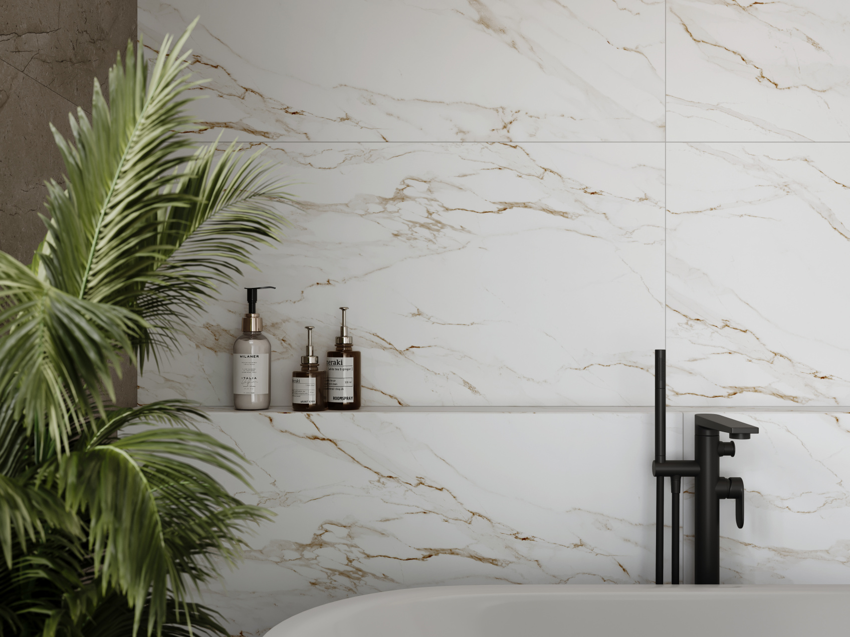 Керамический гранит Gracia Ceramica Golden white PG 01 матовый 600х1200