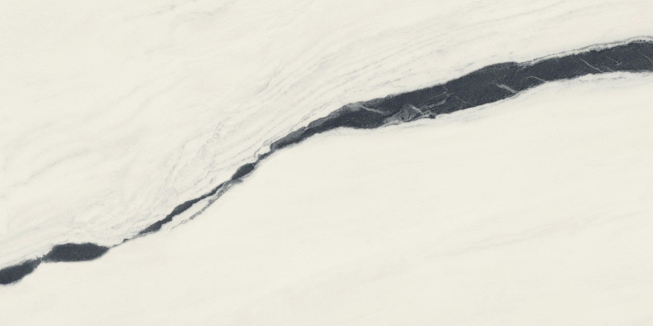 Керамический гранит Atlas Concorde Форте Дей Марми Панда Вайт Рет 60х120 Чер