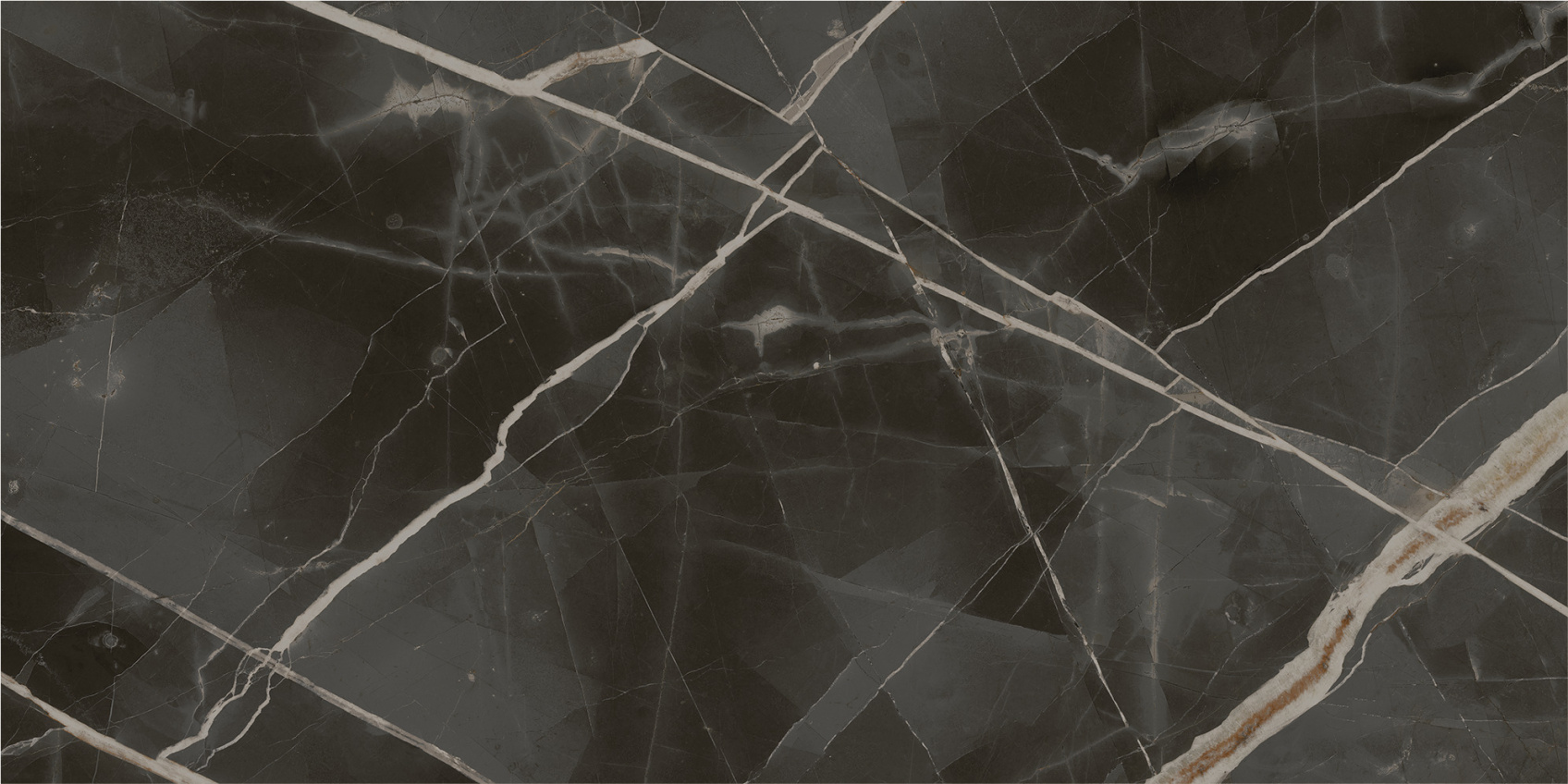 Керамический гранит Italon Стелларис Абсолют Блэк Шлифованный 60x120