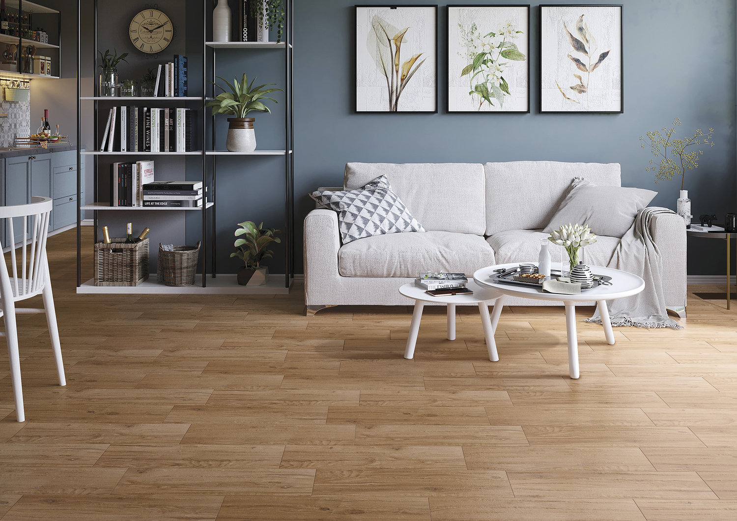 Керамический гранит Cersanit Maplewood коричневый  MW4M112 (рандомно) 18,5х59,8