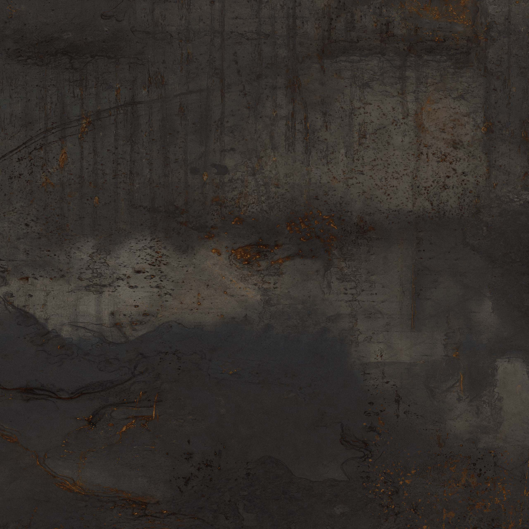 Керамический гранит Estima Patina Black TP02 неполированный 80x80x10