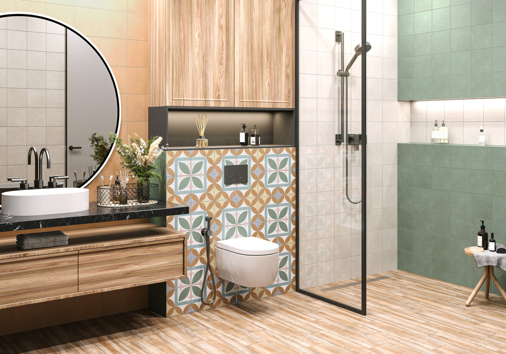 Керамический гранит New Trend Bronze GP2020DNA31 матовый 20x20