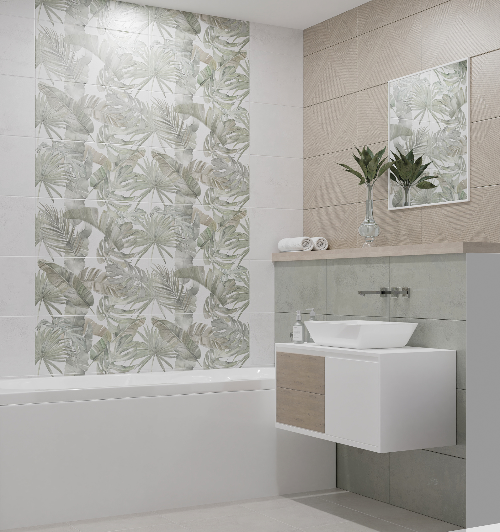 Керамическая плитка Azori Fortezza Foglia 315x630