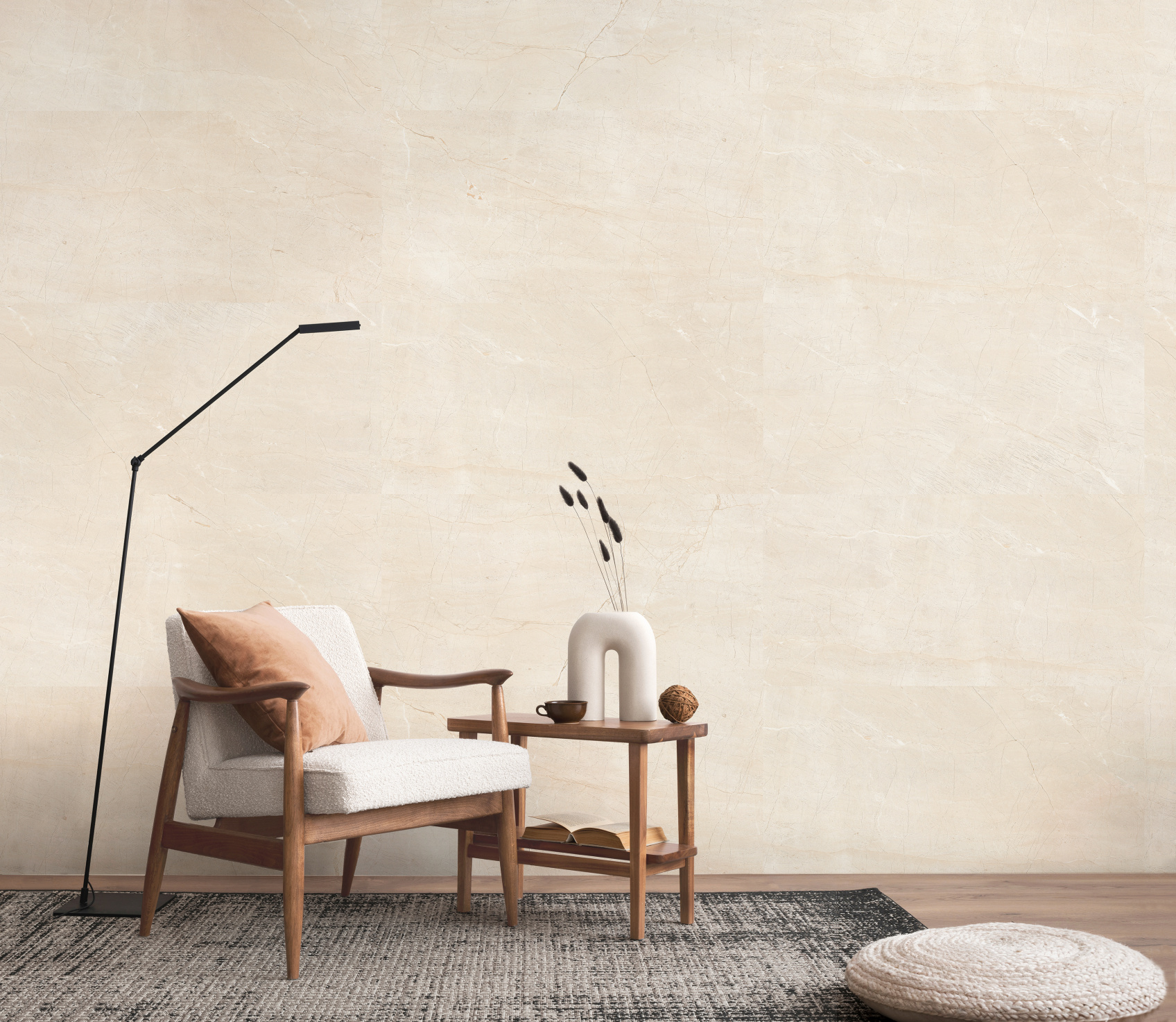 Керамический гранит Идальго Дениа Марфил Кремовый LLR 60х120