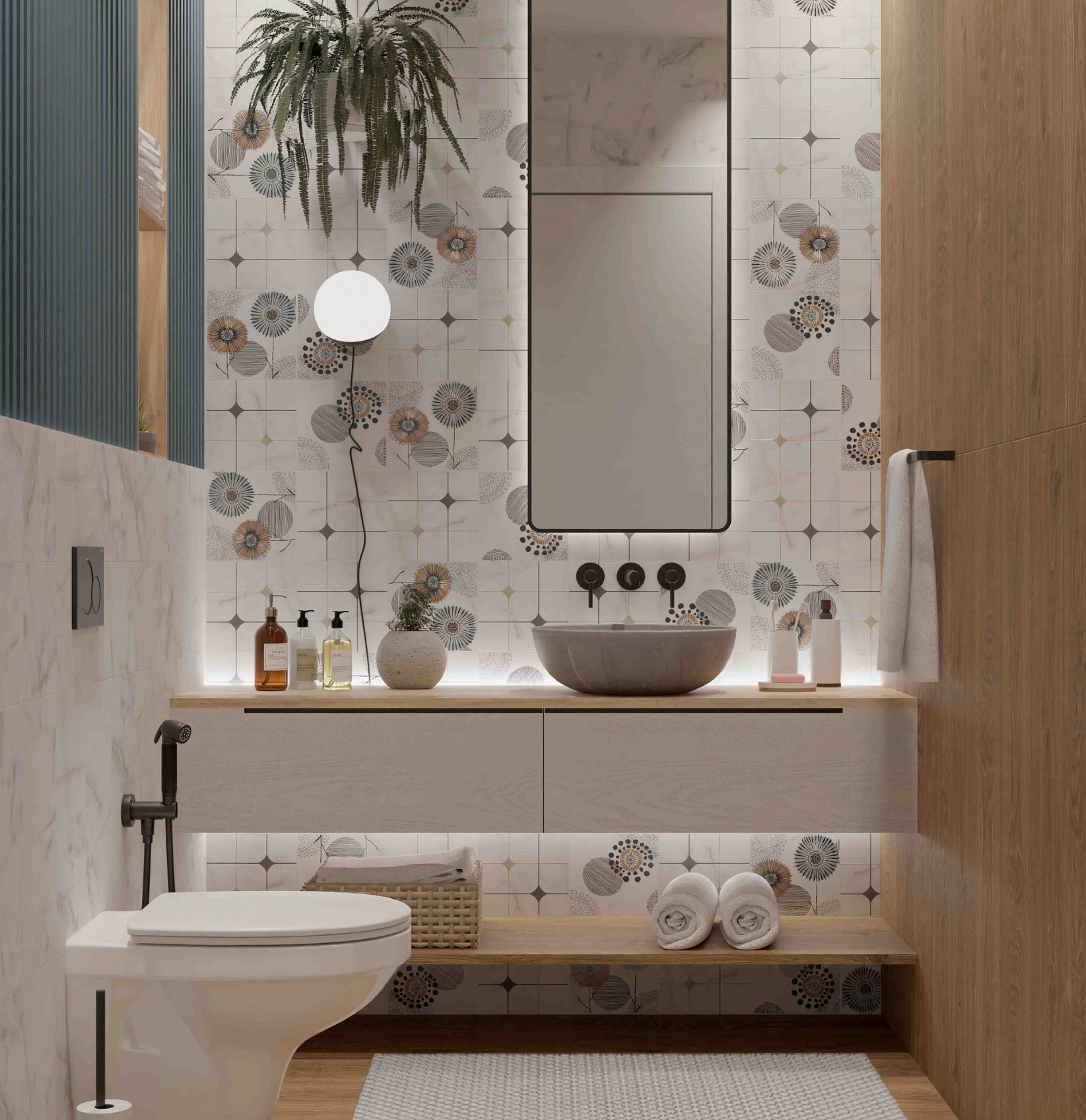 Керамический декор Axima Сопрано D2 20x20