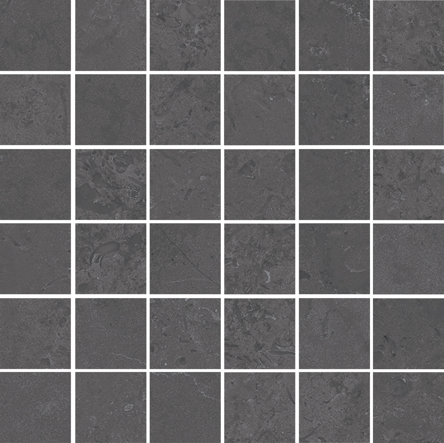 Керамический декор Kerama Marazzi Про Лаймстоун DD205120\MM мозаичный серый темный матовый 30x30 в Уфе — купить с доставкой | Nova