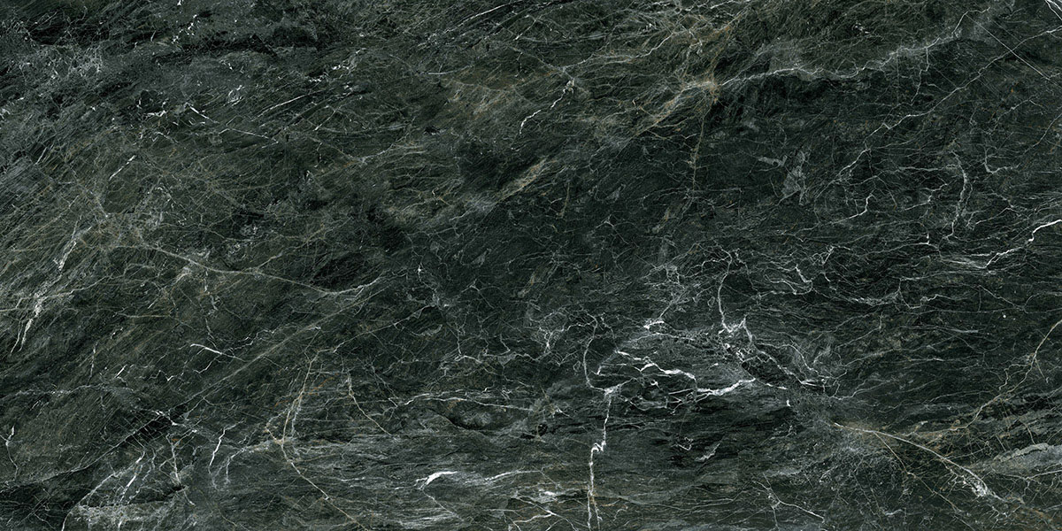 Керамический гранит Гранитея Караташ G388 MR черно-зеленый матовый 1200x600x10