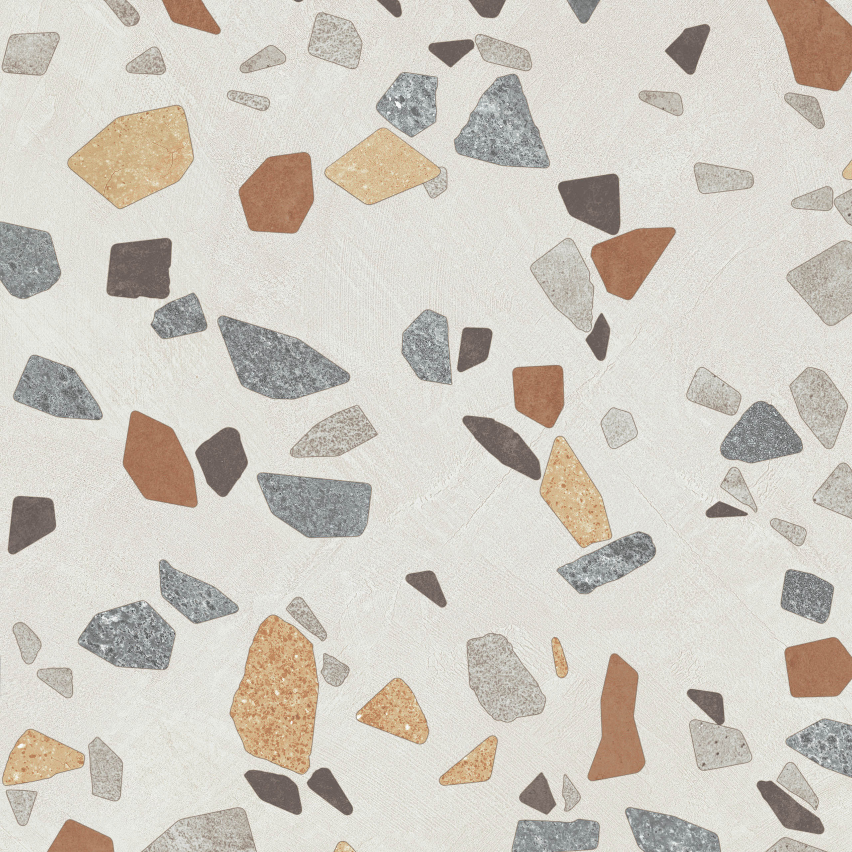 Керамический гранит Estima Arti AT 02 белый неполированный 60x60