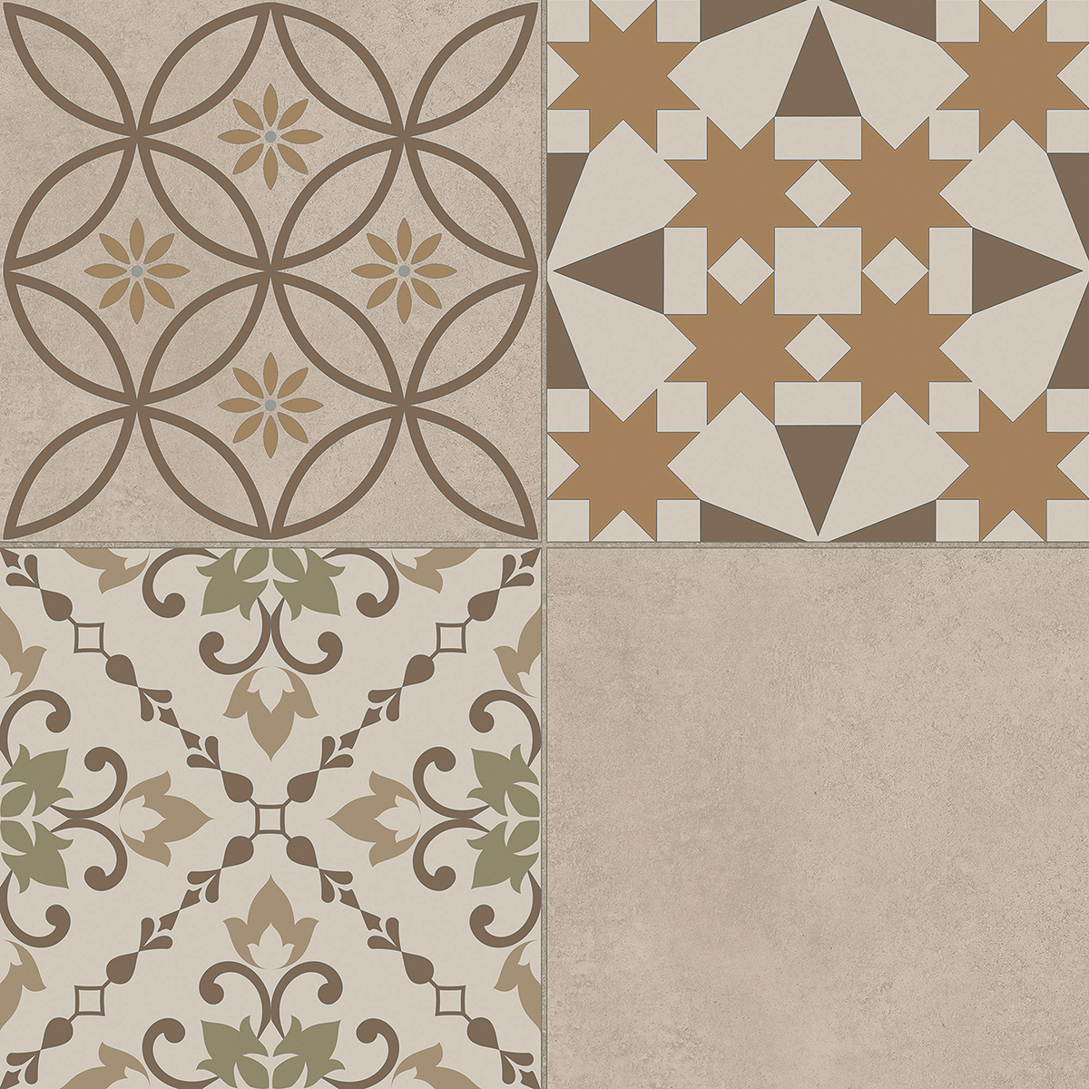 Керамический гранит Estima Jam Beige JA01 неполированный 40,5x40,5x8
