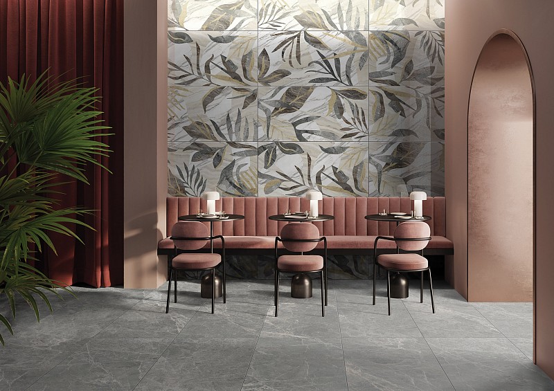 Керамический гранит Vitra MarbleSet Арабескато Норковый Лаппато 60х120 K951332LPR