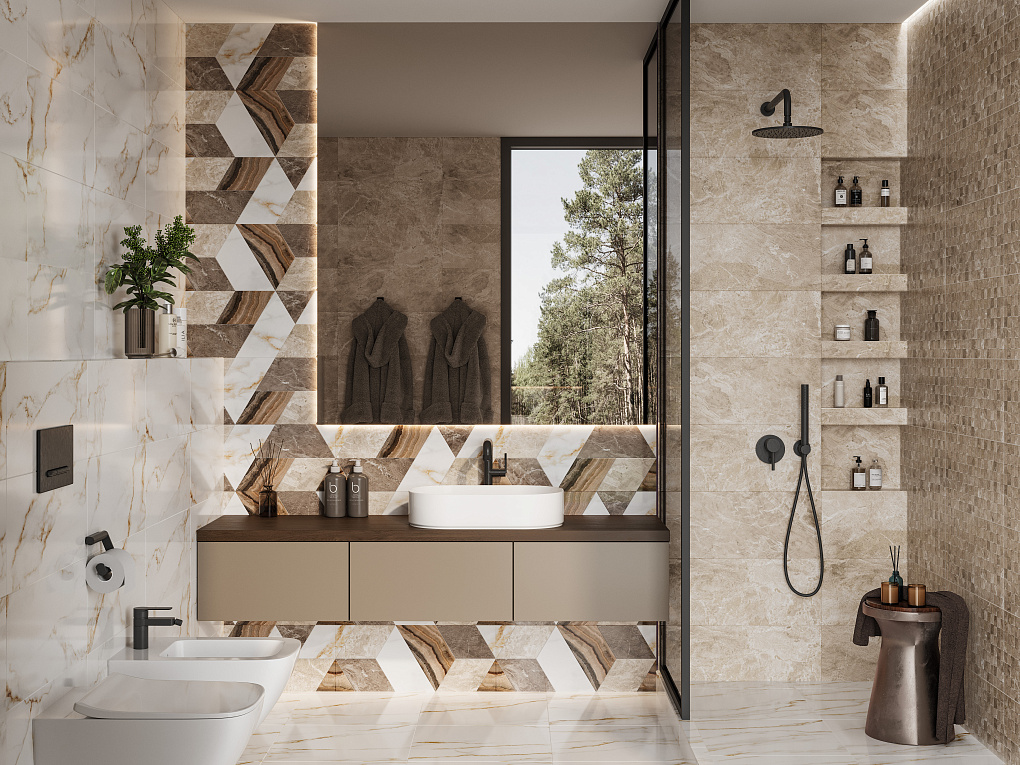 Керамическая плитка Gracia Сeramica Joy multi wall 02