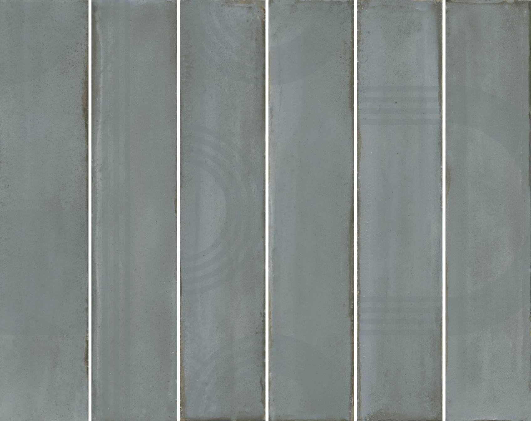 Керамическое панно Kerama Marazzi Мажорель голубое глянцевое (из 6 частей 6х28.5) 36x28.5