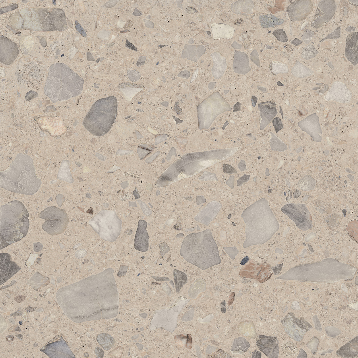 Керамический гранит Kerama Marazzi Тараскон Стоун бежевый светлый матовый обрезной 60x60x0,9