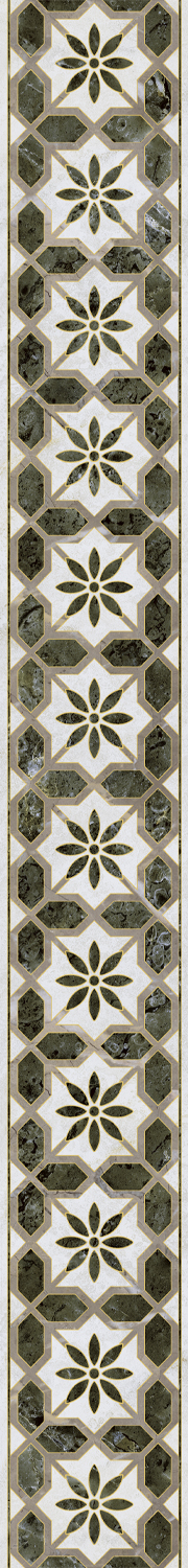Керамический бордюр Kerama Marazzi Серенада VT\A573\11000R 3 глянцевый обрезной 60x7,2