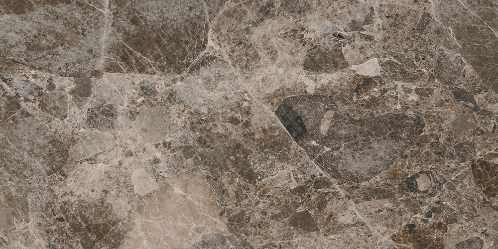 Керамический гранит Vitra MarbleS Эмперадор Коричневый Лаппато 60х120 K948092LPR