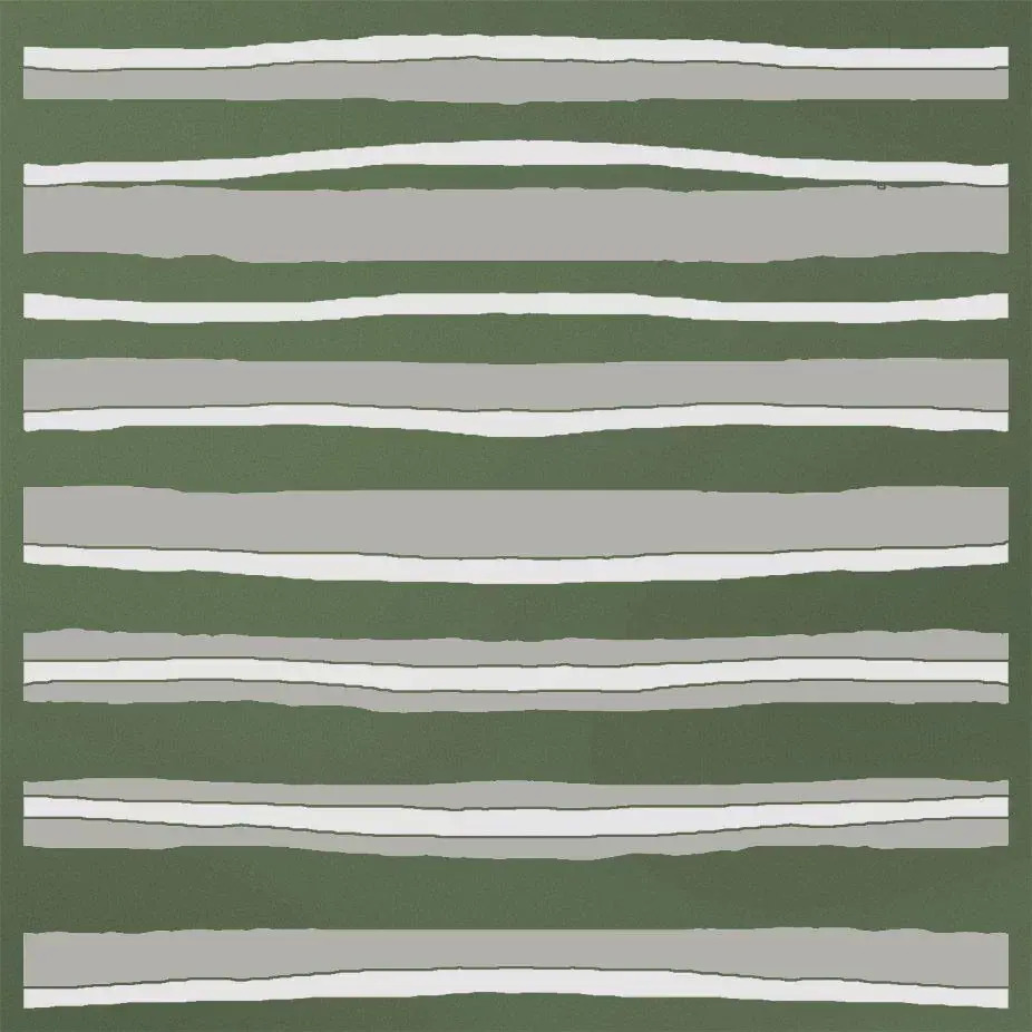 Керамический декор Kerama Marazzi Бахия 3 зеленый глянцевый 9,8x9,8x0,7