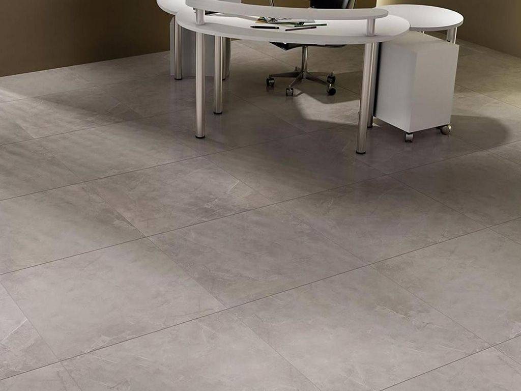 Керамический гранит Kutahya Seramik Pulpis Prime Light Grey Parlak Nano 60x120