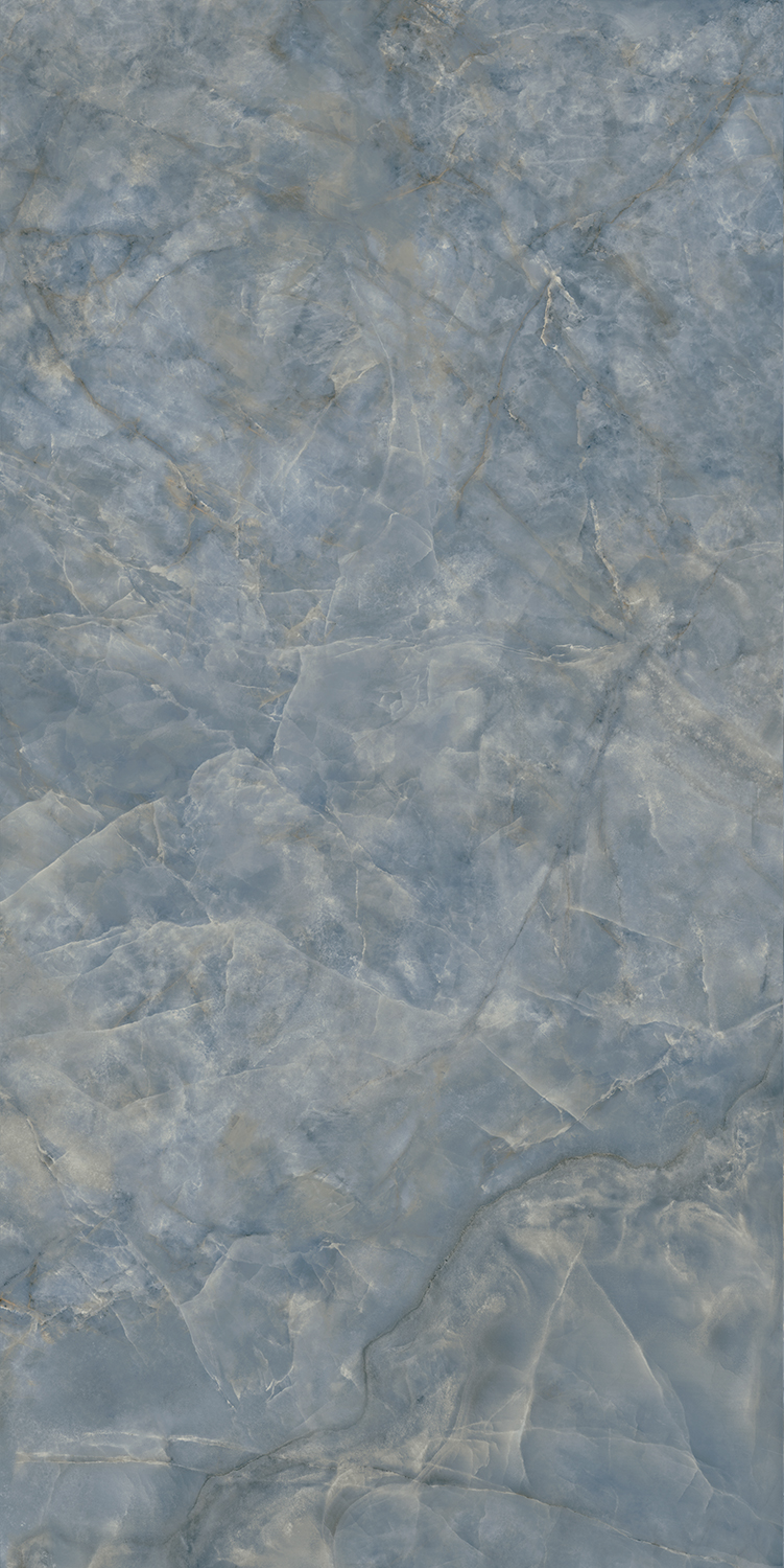 Керамический гранит Kerama Marazzi Ониче SG597622R голубой лаппатированный 119,5х238,5
