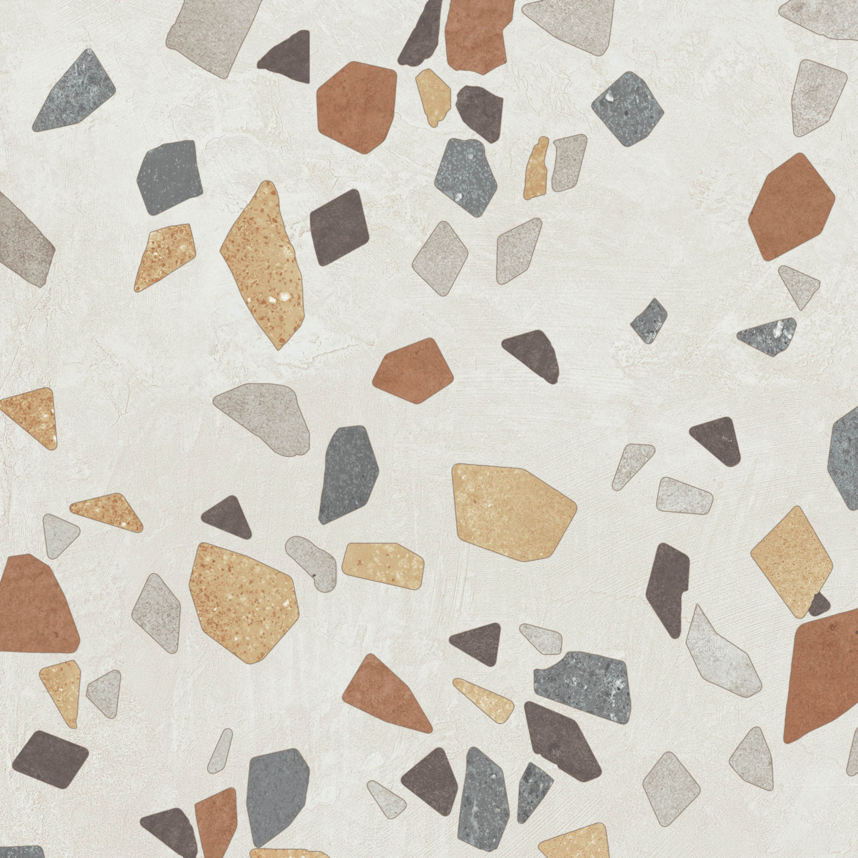 Керамический гранит Estima Arti AT 02 белый неполированный 60x60