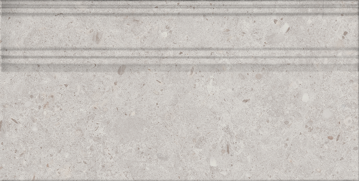 Керамический плинтус Kerama Marazzi Риккарди FME015R серый светлый матовый обрезной 20x40 в Уфе — купить с доставкой | Nova