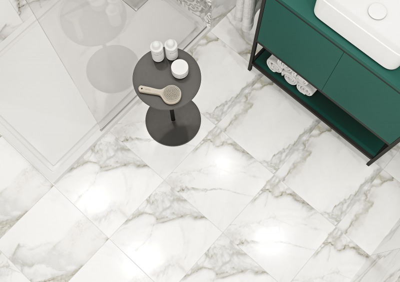 Керамический гранит Cersanit Siena белый 16186 (A16008) 42х42