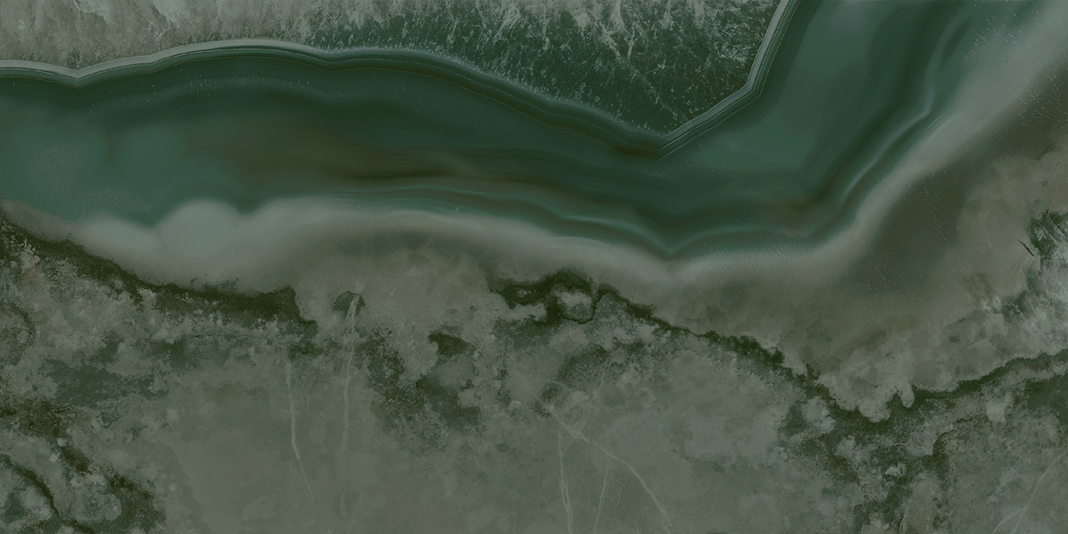 Керамическая плитка Kerama Marazzi Сеттиньяно 19077 зеленый грань глянцевый 9,9х20