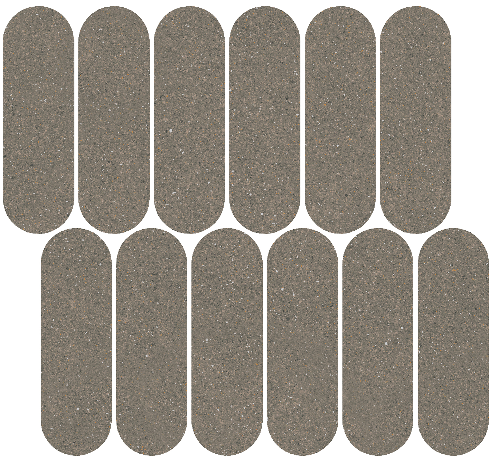Керамический гранит Kerama Marazzi Джиминьяно ID146 наборный коричневый матовый 30x32 в Уфе — купить с доставкой | Nova