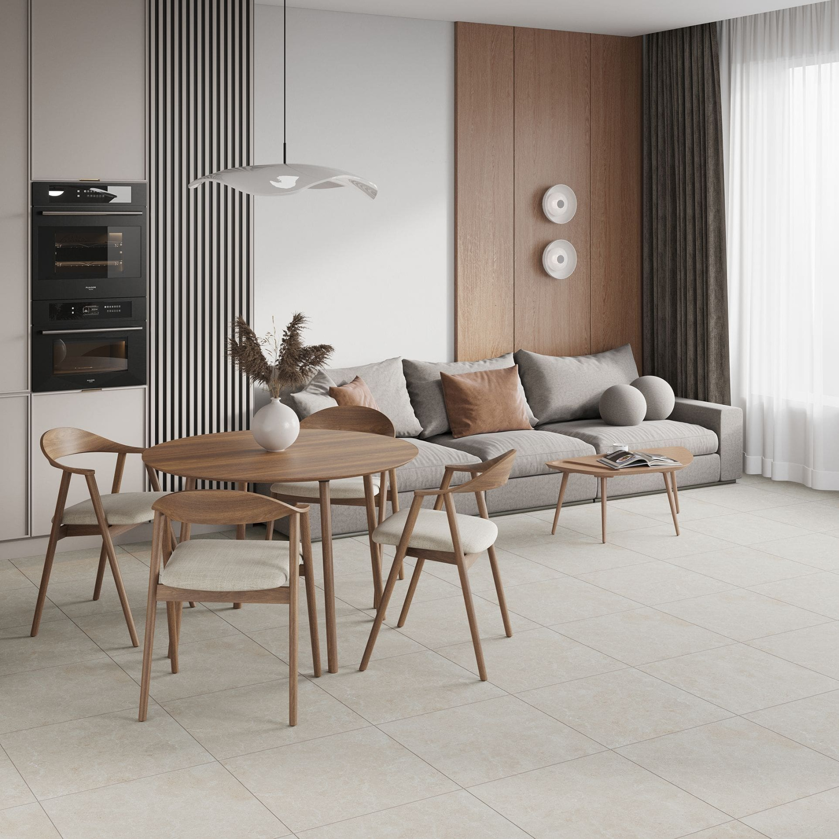 Керамический гранит Lasselsberger Ceramics Шварц 6246-0115 45x45 светло-бежевый