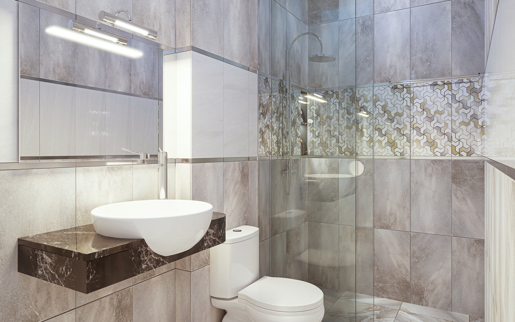 Керамическая плитка Axima Андалусия темная 25x50