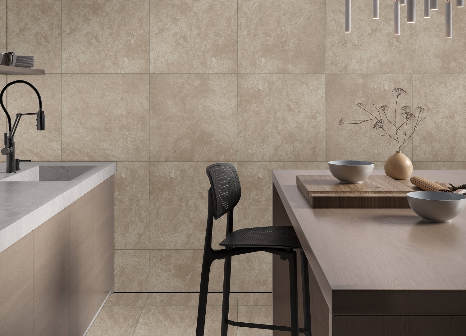 Керамический гранит Grasaro Techno темно-бежевый G -1303/MR 600*600*9