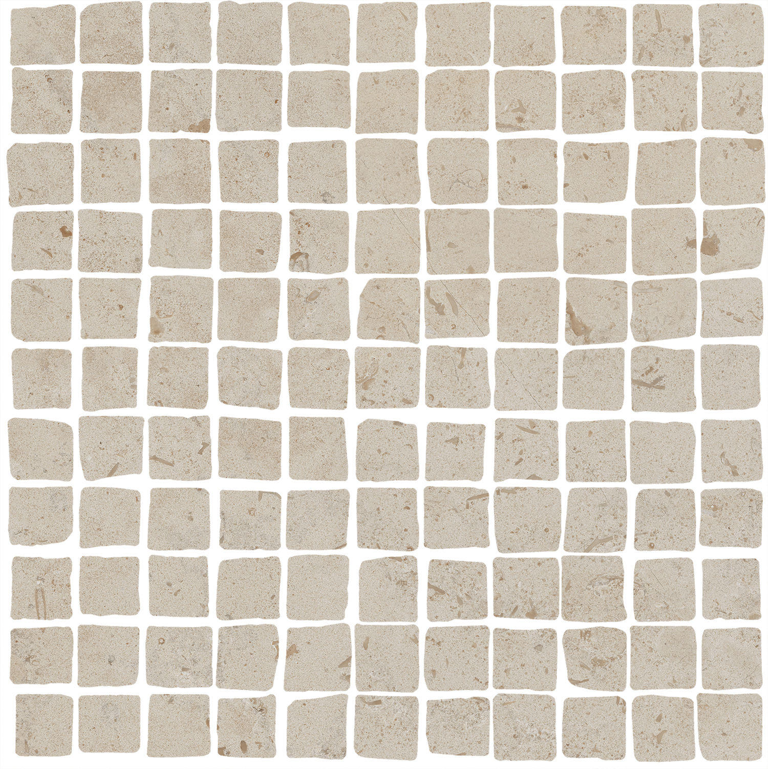 Керамогранитная мозаика Kerama Marazzi Про Лаймстоун Спакко MBS005 бежевый матовый 20х20