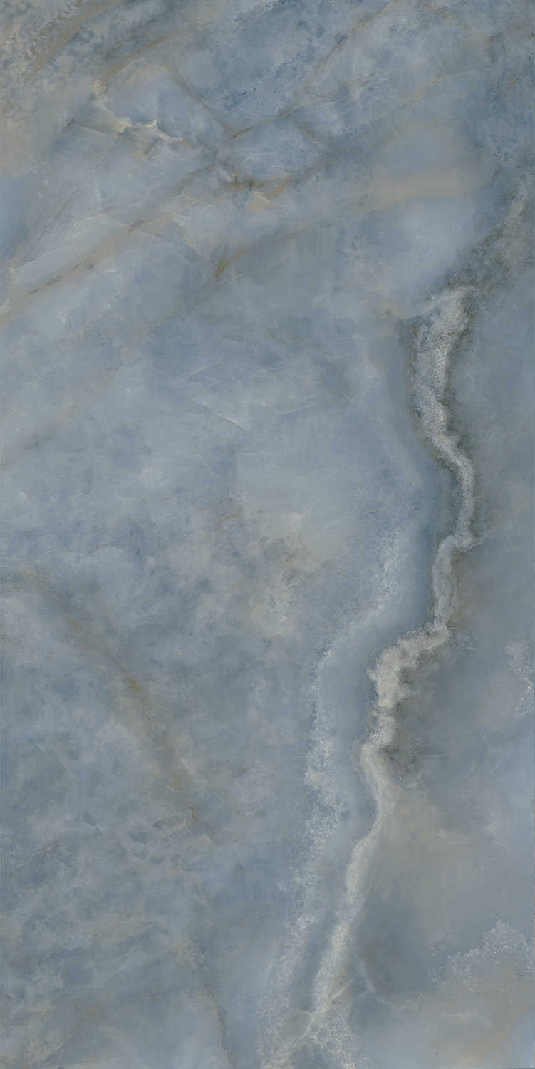 Керамический гранит Kerama Marazzi Ониче SG597622R голубой лаппатированный 119,5х238,5