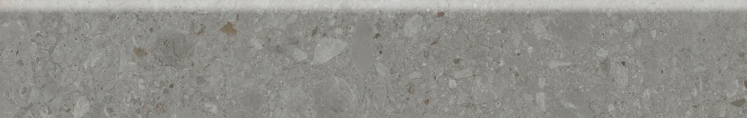 Керамический плинтус Kerama Marazzi Чеппо ди Гре серый темный матовый обрезной 60x9,5