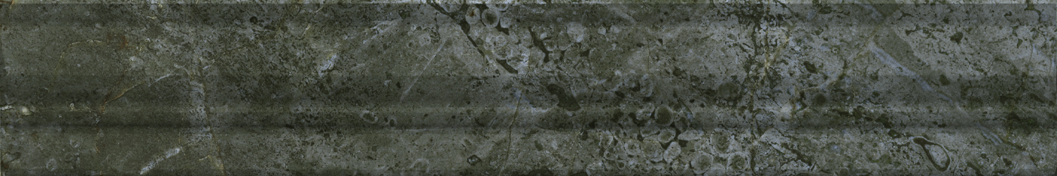 Керамический бордюр Kerama Marazzi Серенада BLC032R зеленый глянцевый обрезной 30x5