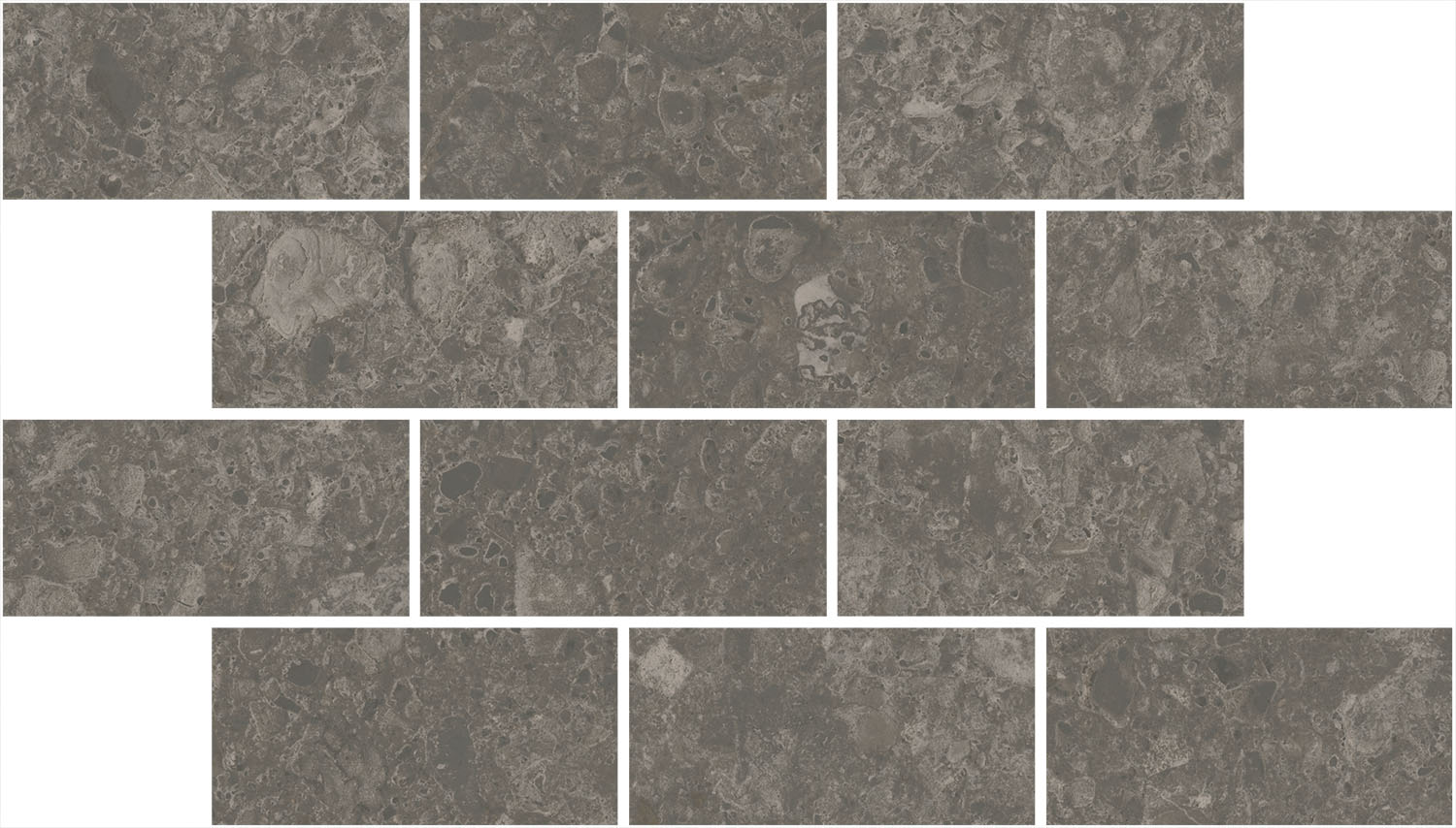 Керамическая мозаика Kerama Marazzi Чеппо ди Гре коричневая матовая обрезная 34,6x20 в Уфе — купить с доставкой | Nova