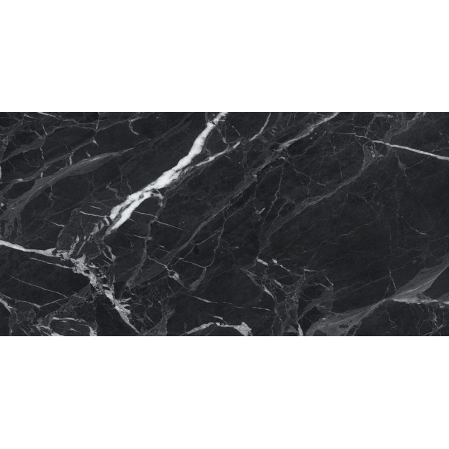 Керамический гранит Грессе Симбел GRS05-02 Питч черный мрамор 1200x600x10
