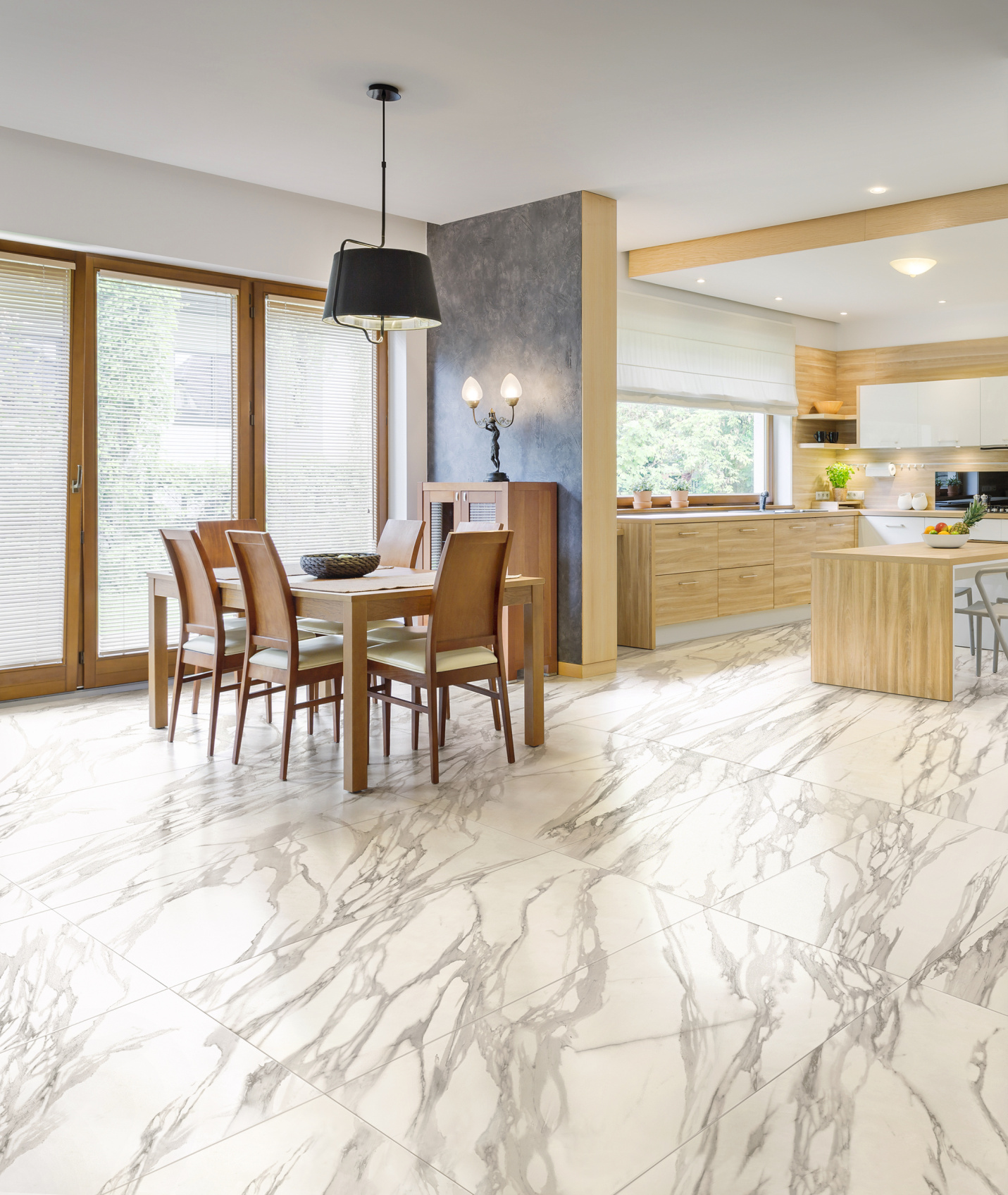 Керамический гранит Идальго Calacatta CF073 LLR лаппатированный шампань 600х1200