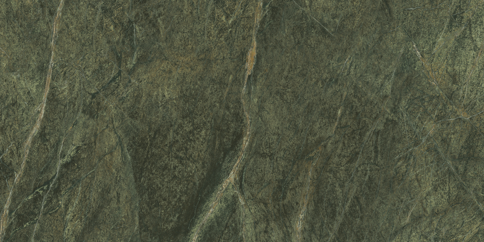 Керамический гранит Kerama Marazzi Риальто Нобиле SG50000222R зеленый темный лаппатированный обрезной 60х119,5