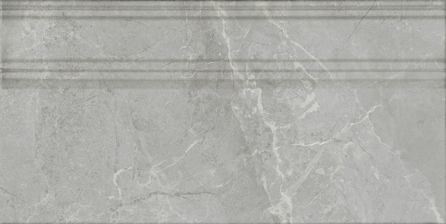 Керамический плинтус Kerama Marazzi Риальто дымчатый глянцевый обрезной 20x40 в Уфе — купить с доставкой | Nova