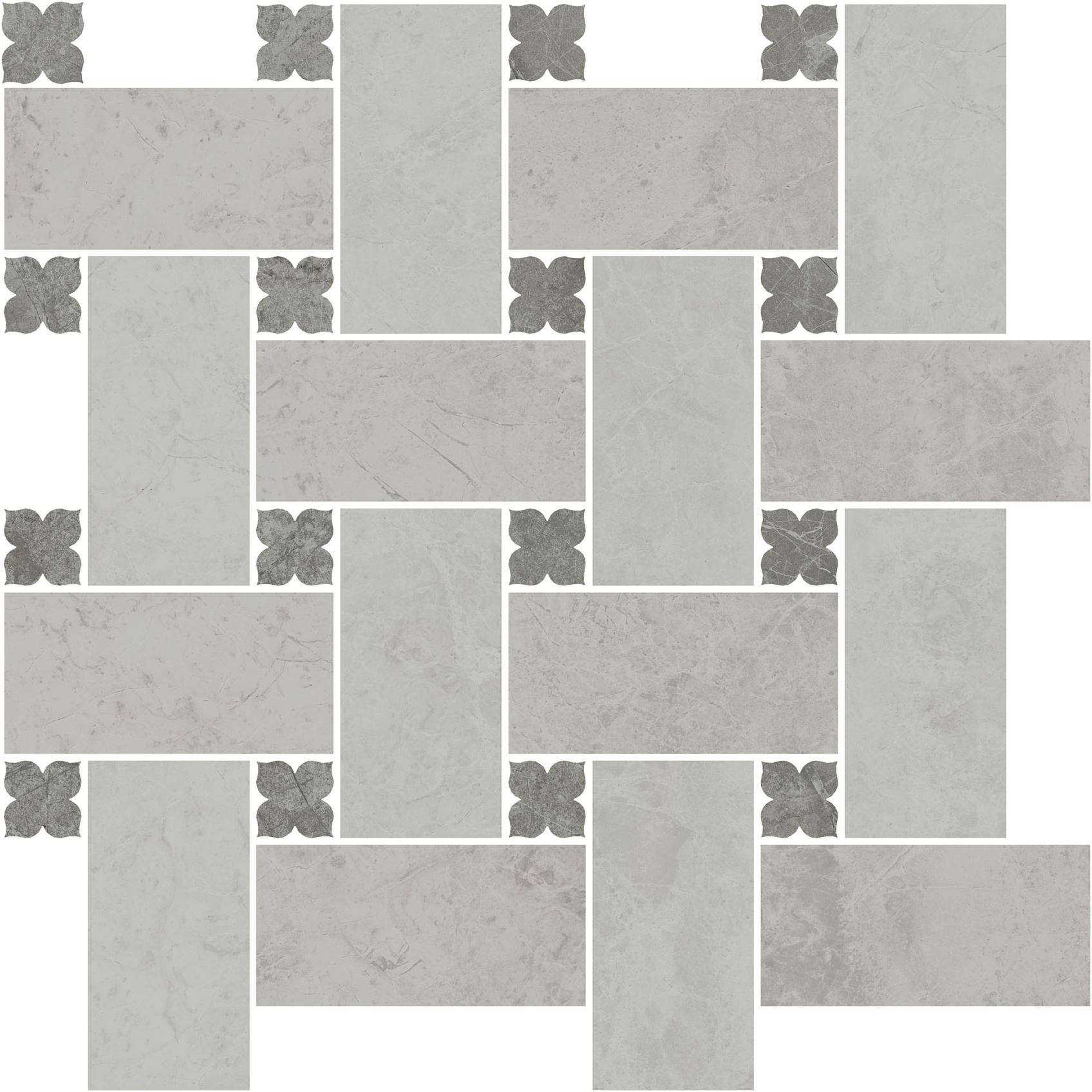 Керамический декор Kerama Marazzi Риальто 1 наборный матовый 43.5x43.5 в Уфе — купить с доставкой | Nova