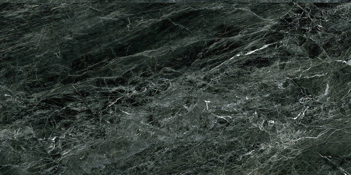 Керамический гранит Гранитея Караташ G388 MR черно-зеленый матовый 1200x600x10