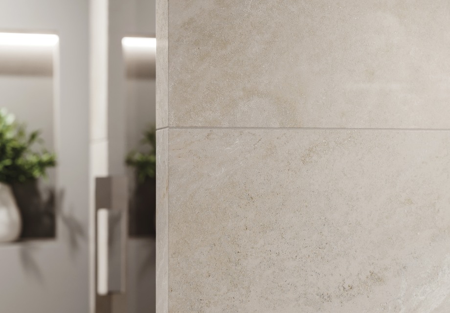 Керамический гранит Meissen Keramik Sense бежевый рельеф 44.8x89.8