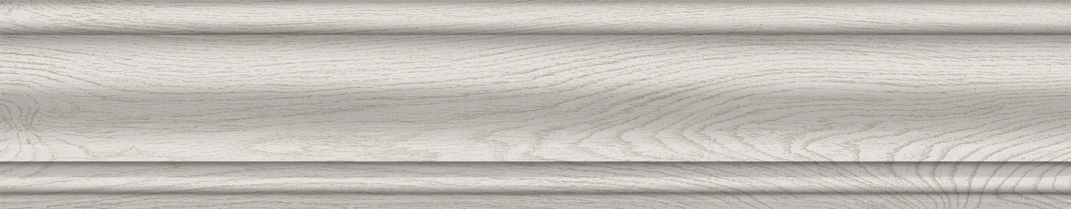 Керамический плинтус Kerama Marazzi Монтиони SG5268\BTG белый матовый 39,6x8