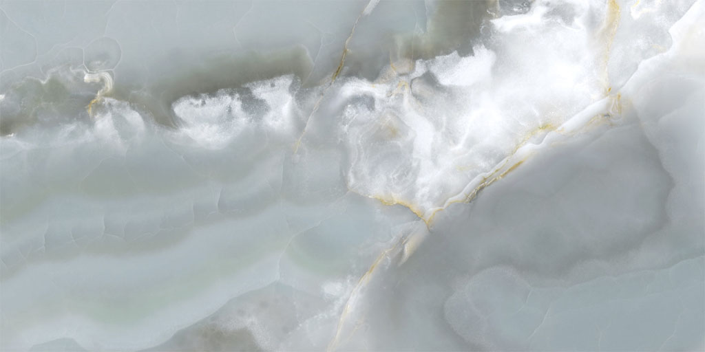 Керамический гранит Monaco Onyx Aqua полированный 60х120 60120MCA14P